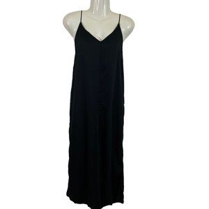 Volcom black strap Jumper wide leg adjustable sleeveless Size: XS